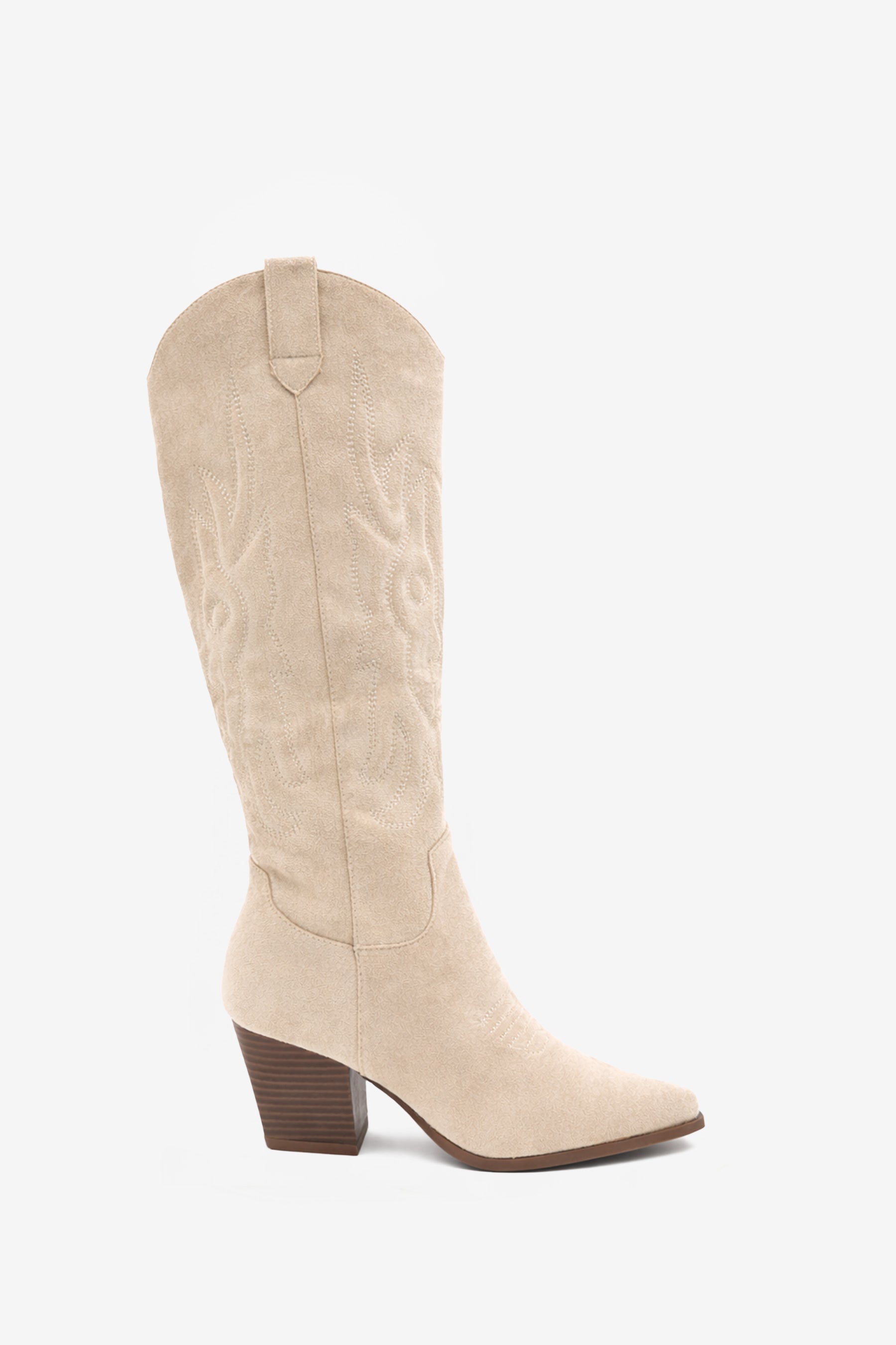 Julia Bottes Santiags Beige