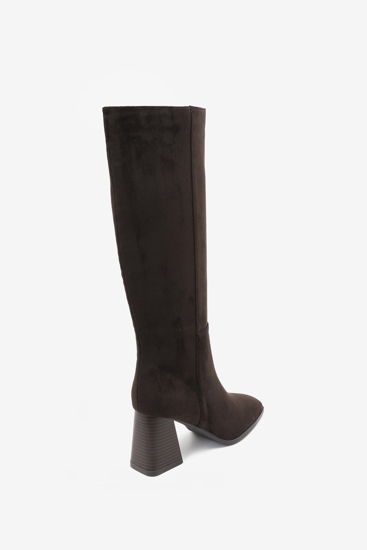 Livia Bottes Talons Large Marron