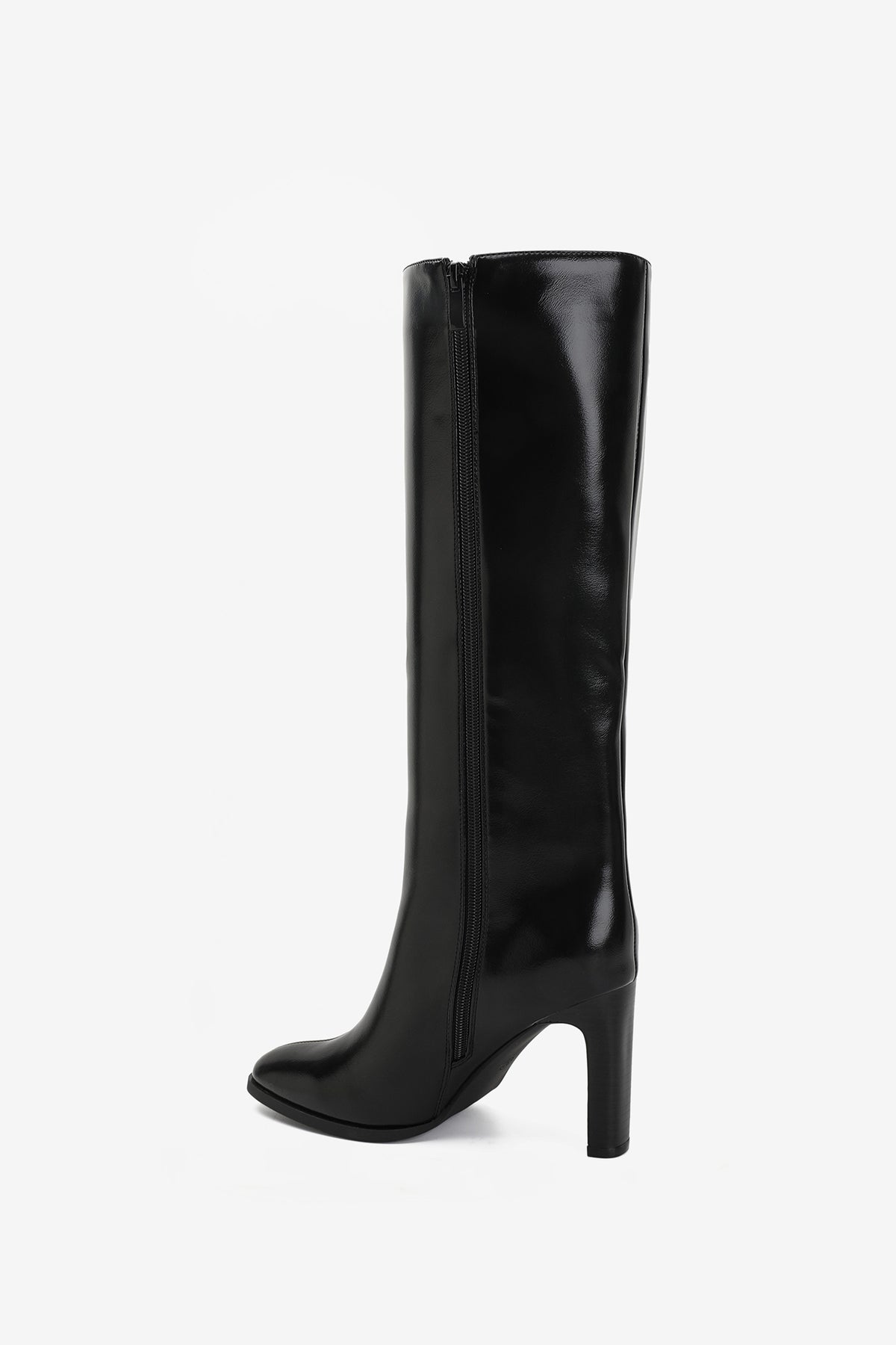 Natalia Bottes Hautes Talons Noir