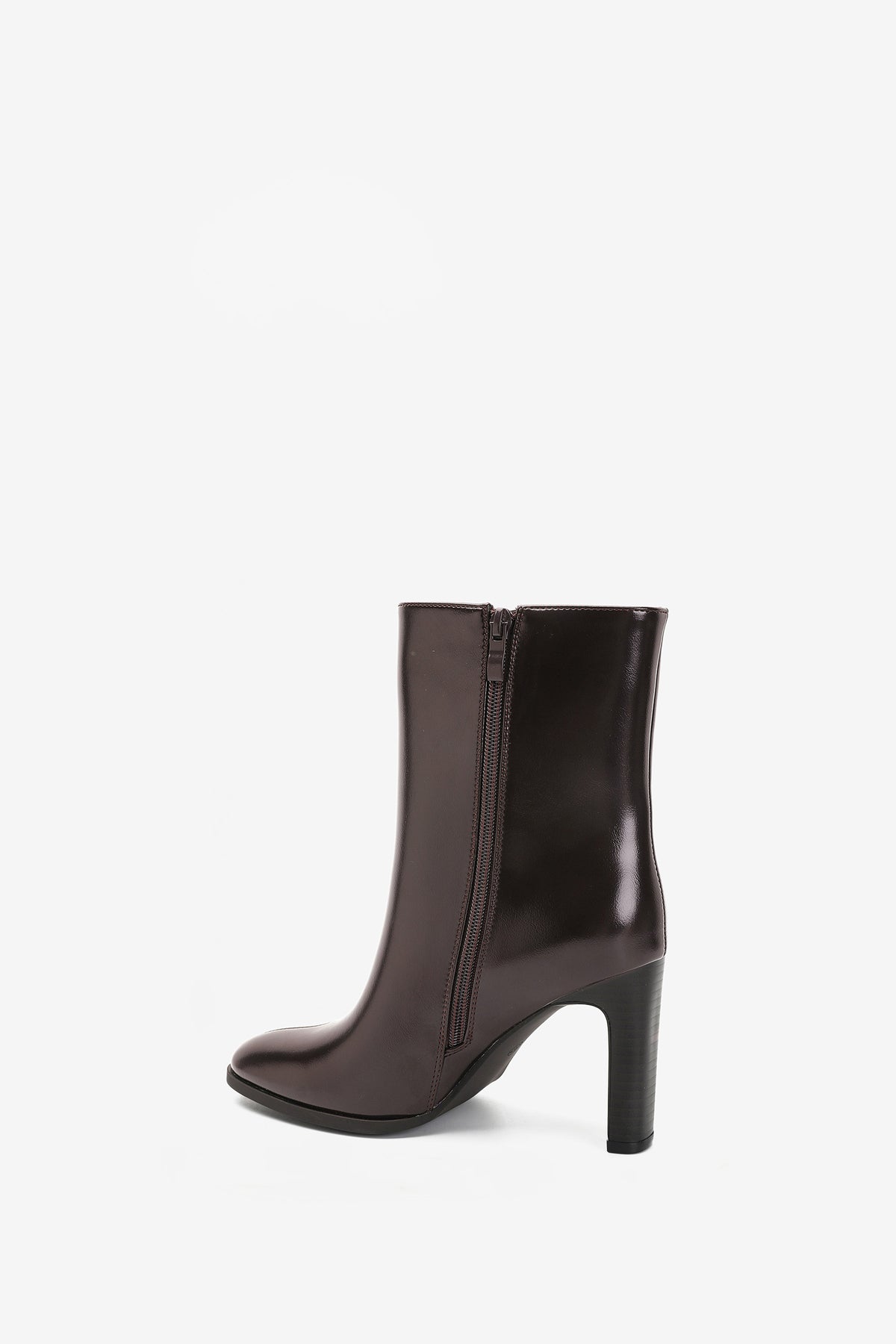 Natalia Bottines Talons Marron