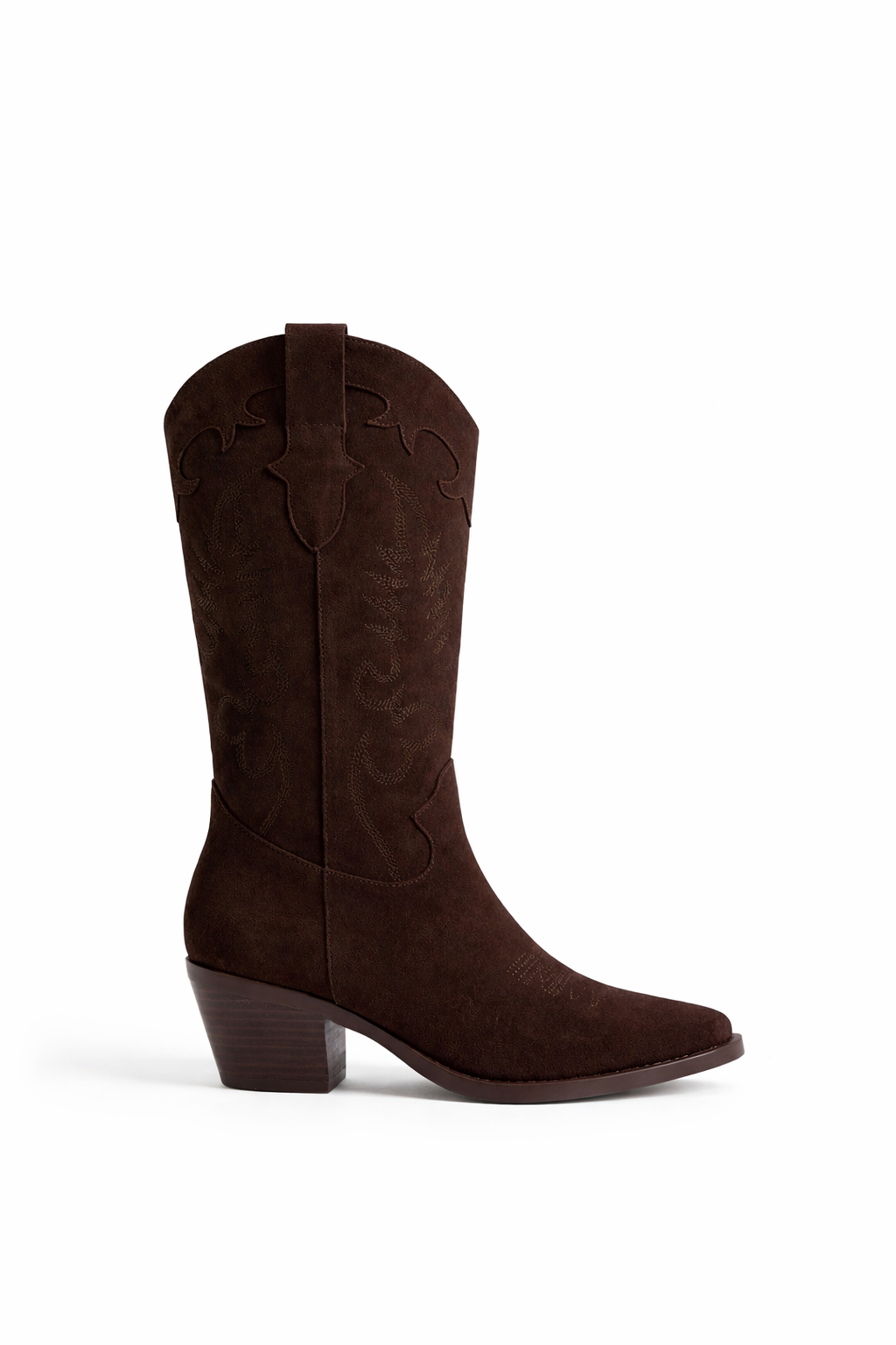 June Bottines Santiags Marron - Mode Femme | Cassy