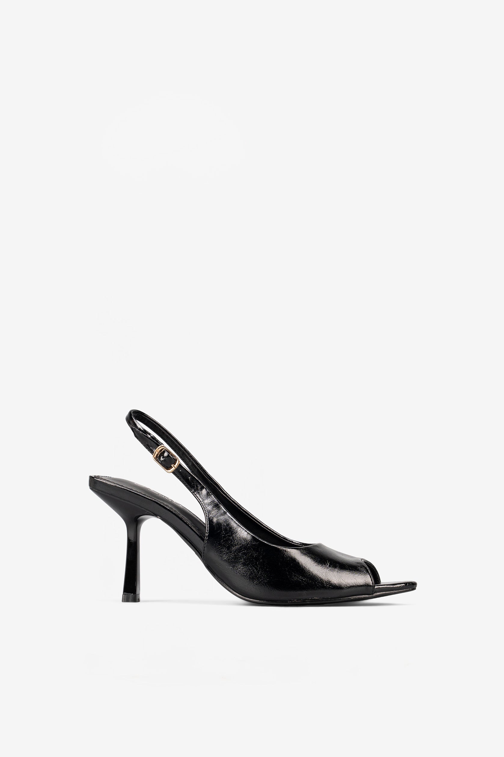 Valeria Escarpins Peep-Toe Noir